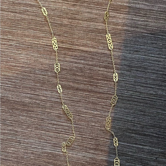 Stella and Dot Avalon Gold Long Necklace - Picture 2 of 3
